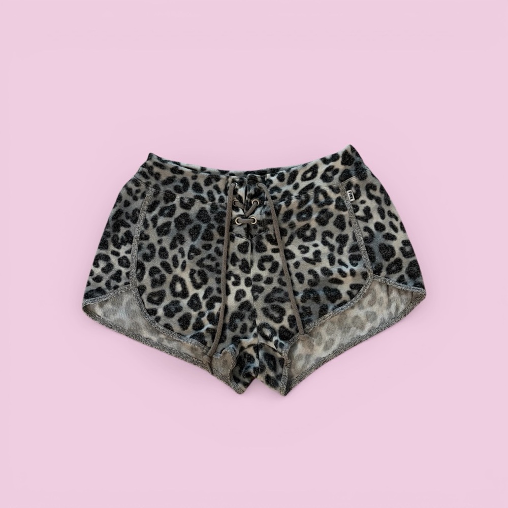PINK Victoria's Secret Leopard Print Shorts